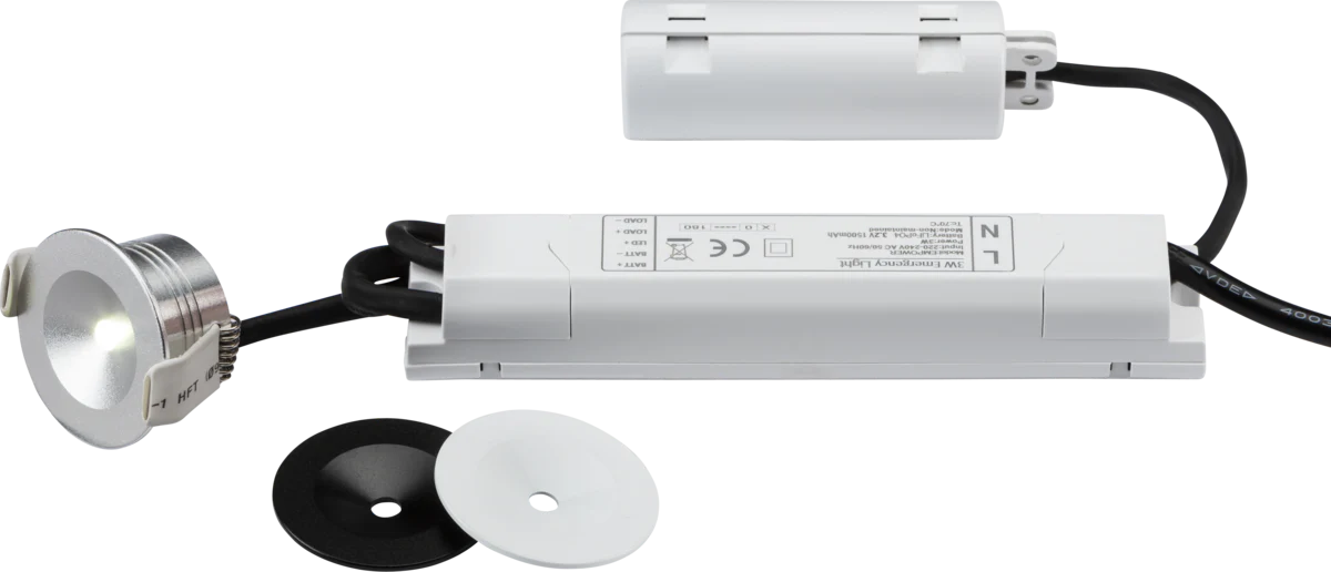 230V IP20 3W LED Emergency Downlight EMPOWER3