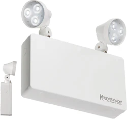 230V IP20 6W LED Twin Spot Emergency Light