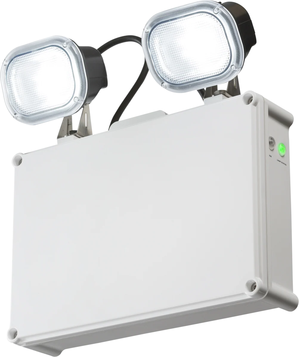 230V IP65 2 x 3W LED Twin Emergency Spotlight