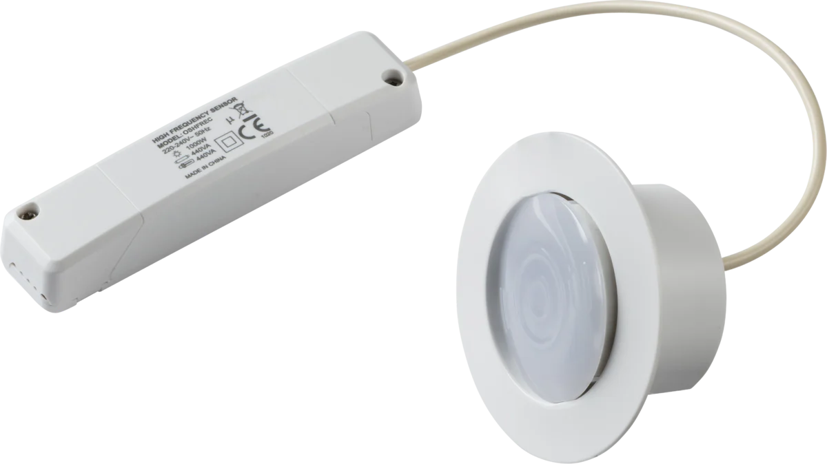 230V Recess Mount HF Motion Sensor OSHFREC