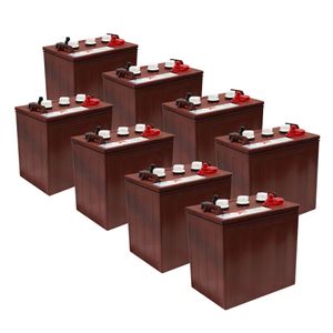 8 X T-125 TROJAN BATTERY DEEP CYCLE (T125)