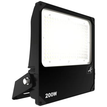 Ansell Lighting AAZLED200  Aztec 200W 5000K Black Symmetrical LED Floodlight