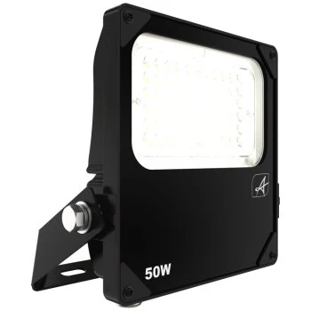 Ansell Lighting AAZLED50 Aztec 50W 5000K Black Symmetrical LED Floodlight