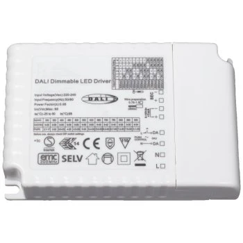 Ansell Lighting ADDIM/30/MC ADDIM/30/MC 30W Multi-Current LED Driver (DALI2, 1-10V, & Switch Dimmable)