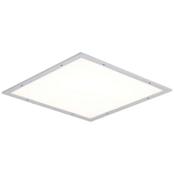 Ansell Lighting ADELED/DD1 Defender Dual Wattage CCT Selectable 600x600 IP65 LED Panel - Switch Dimmable