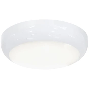Ansell Lighting ADIS1/1/CF/SM3 Disco EVO 1 4-7W CCT Selectable White LED Bulkhead - Corridor Function, Self-Test, Emergency