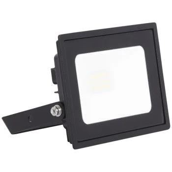 Ansell Lighting AEDELED10/WW Eden 10W 3000K Black LED Floodlight