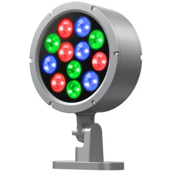 Ansell Lighting AKAR1/1/RGBW27/ASY/OCTO OCTO Kamar 1 35W RGB & 2700K 20x60° Asymmetrical LED Floodlight