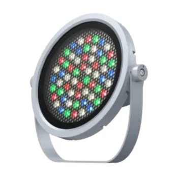 Ansell Lighting AKAR3/1/RGBW40/MB/OCTO OCTO Kamar 3 100W RGB & 4000K 12° Symmetrical LED Floodlight