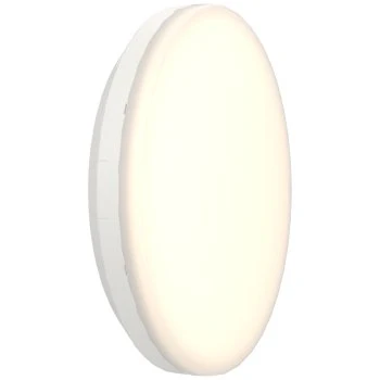 Ansell Lighting AMER1/1/W/OCTO/SM3 OCTO Mercurial 1 IP54 Multi-Wattage CCT Selectable White LED Bulkhead - Emergency, Self-Test