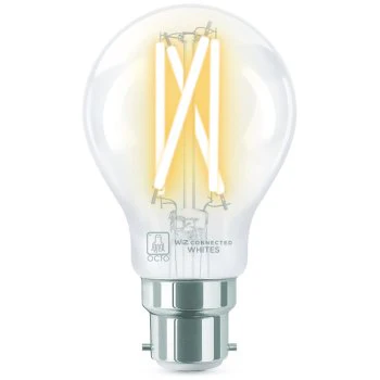 Ansell Lighting AOCTOW/A60/TW/CL/B22 OCTO Smart 7W Tunable White Dimmable B22 A60 Clear LED Filament Bulb