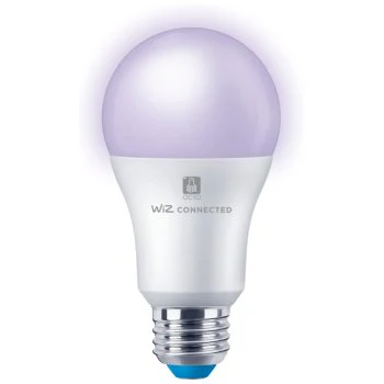Ansell Lighting AOCTOW/A60LED/RGBTW/E27 OCTO Smart 8W RGB/Tunable White Dimmable E27 A60 Frosted LED Bulb