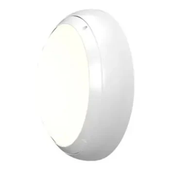 Ansell Lighting AVIL/1/W/DD1 Vision Dual Wattage CCT Selectable White LED Bulkhead - Switch Dimmable