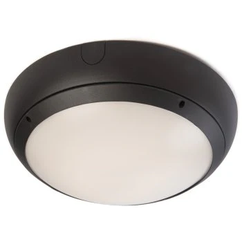 Ansell Lighting AVILED/HP/GR/MWS Vision HP 31W 4000K Graphite LED Bulkhead - Microwave Sensor
