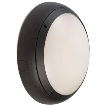 Ansell Lighting AVILED/HP/GR/PC Vision HP 31W 4000K Graphite LED Bulkhead - Photocell