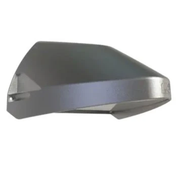 Ansell Lighting AWOLF/MINI/SG/DD3 Wolf Mini Multi-Wattage CCT Selectable Silver Grey LED Wallpack - DALI Dimmable