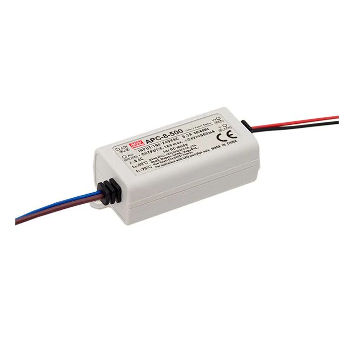 APC-8-S - Mean Well APC-8 Series LED Driver 8W 250mA – 700mA