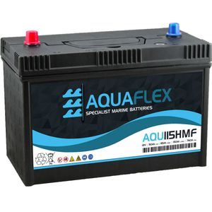 AQU115HMF AQUAFLEX MARINE BATTERY 12V 90AH 115AH 150AH