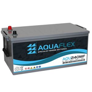AQU240MF AQUAFLEX MARINE BATTERY 12V 180AH 235AH 300AH