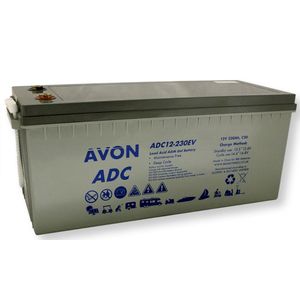 AVON ADC12-230EV DEEP CYCLE AGM GEL BATTERY 230AH