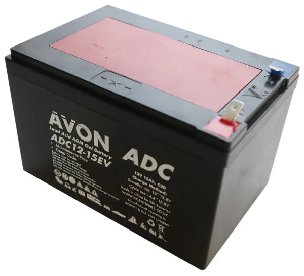 Avon Deep Cycle AGM GEL 12v 15ah