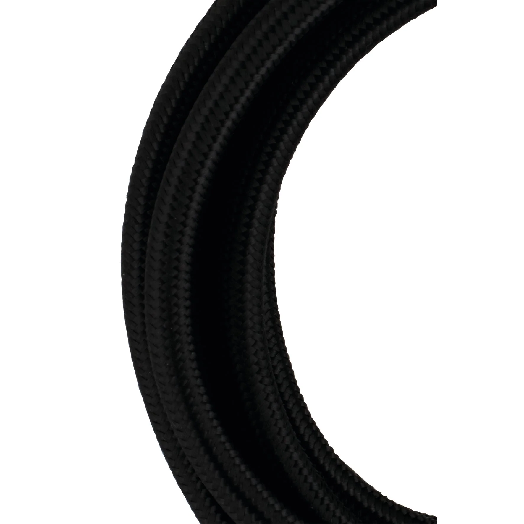 Bailey 139672 - Textile Cable 2C Black 3m