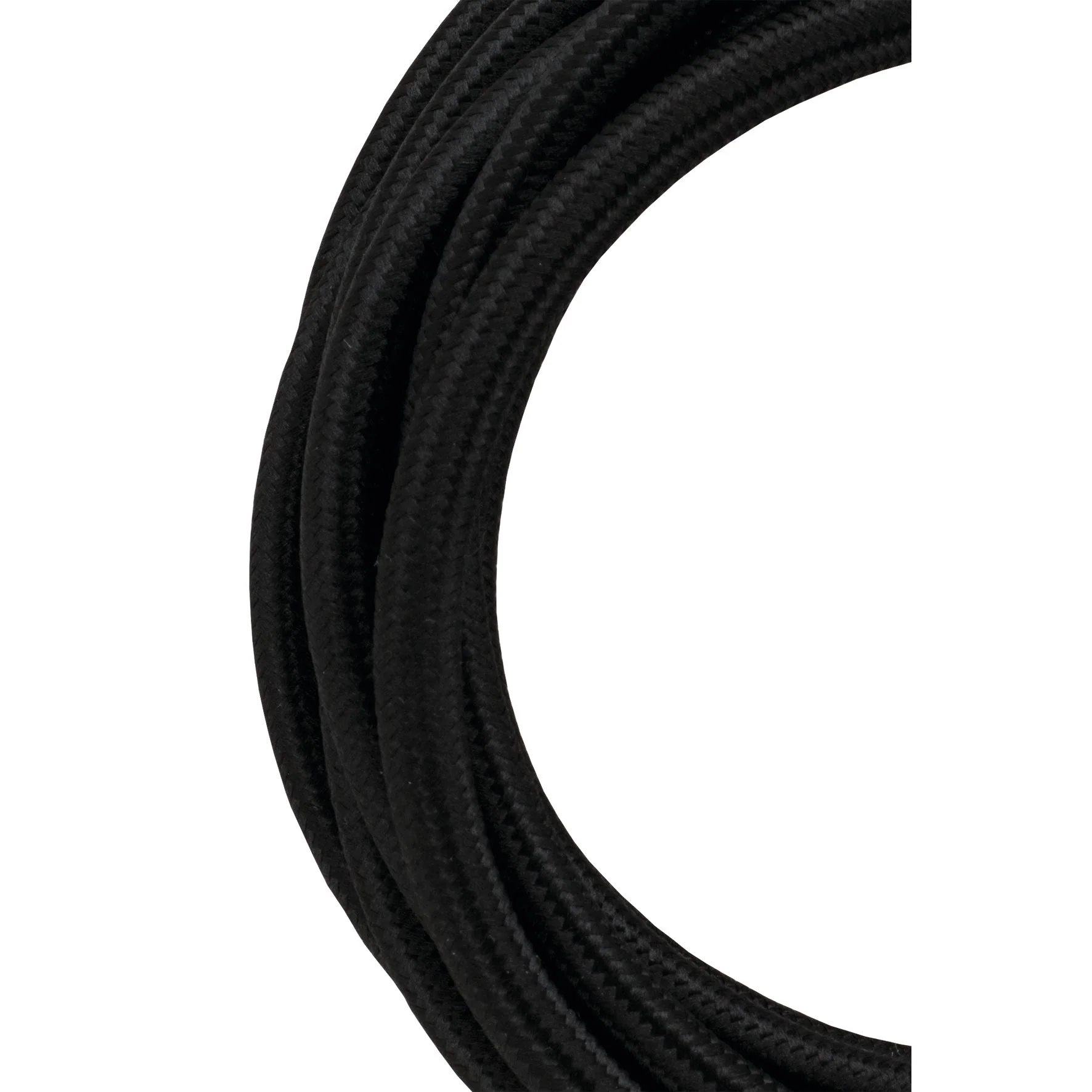 Bailey - 139690 - Textile Cable 3C 3M Black
