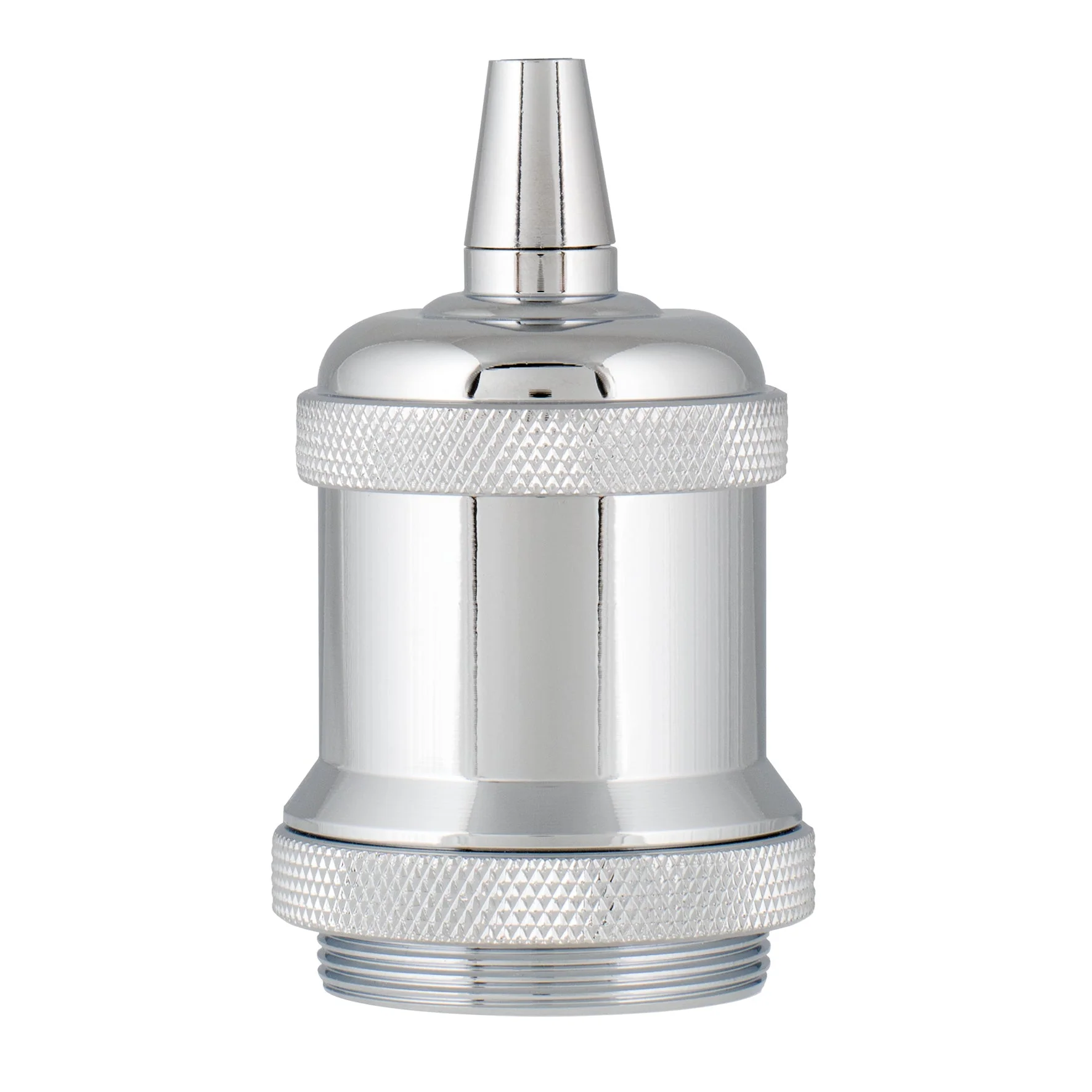 Bailey 139694 - Retro Lampholder Alu E27 Compl. Chrome