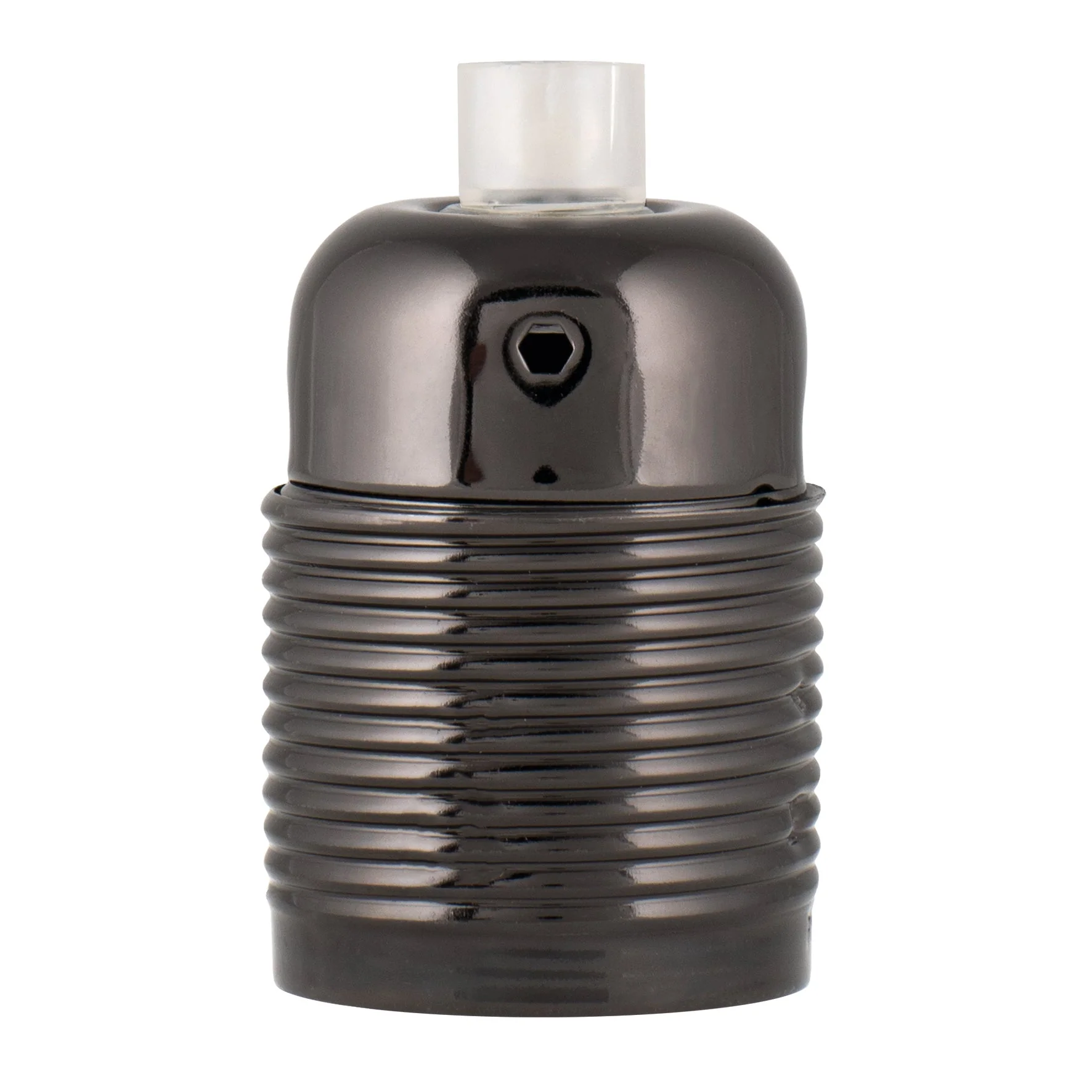 Bailey 139697 - Lampholder Metal Screw E27 Black