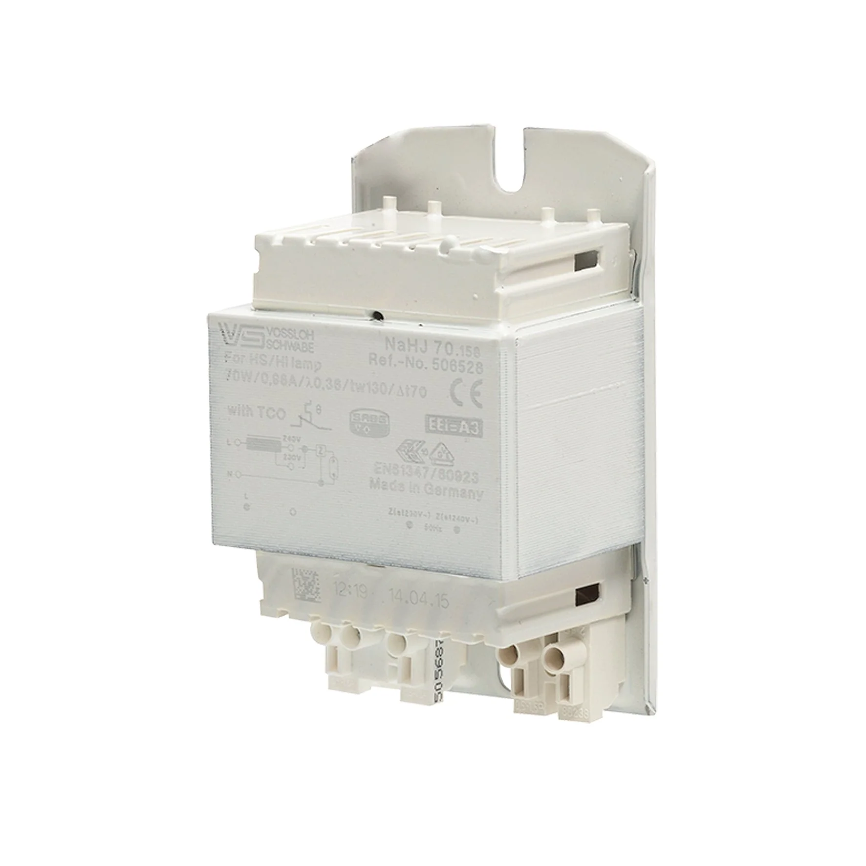 Bailey 140152 - VS 506528 EM Ballast NaHJ70.158(F) 230/240V-50Hz