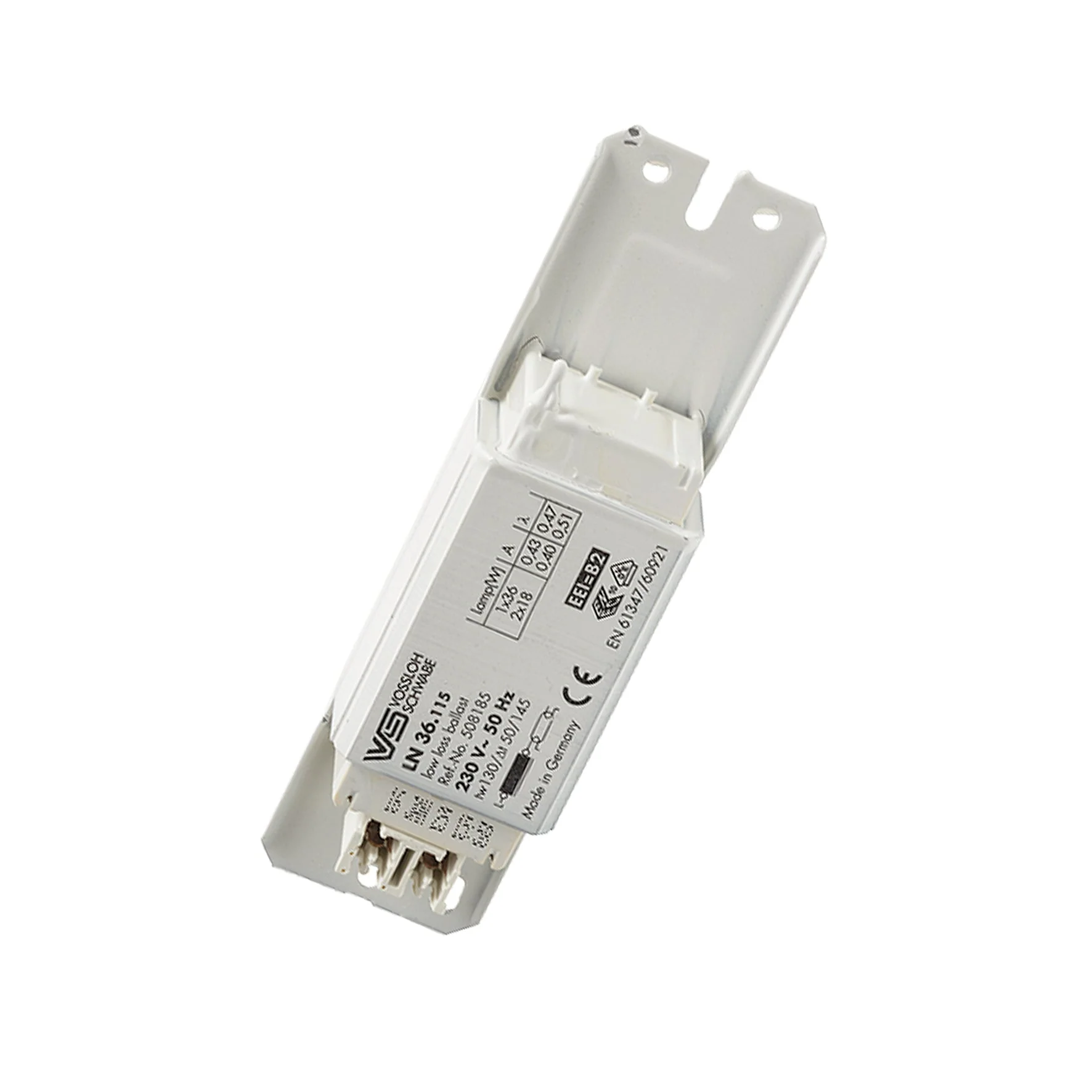 Bailey 140154 - VS 508185 EM Ballast LN36.115 230V-50Hz 1X36W/2X18W