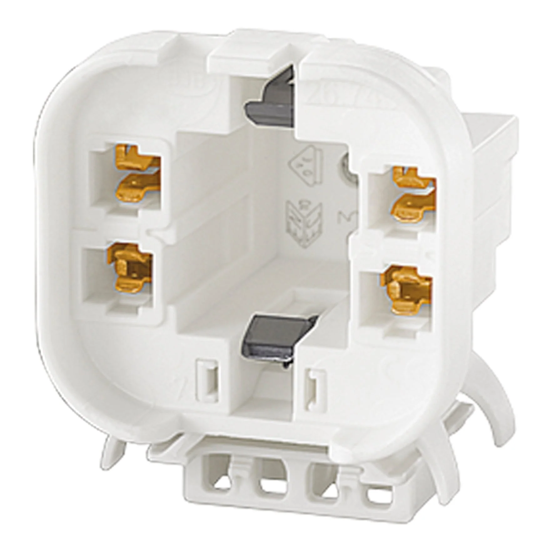 Bailey 140260 - BJB 26.745.1791.50 G24q-3/G24q-4 Lampholder Snap in - DISCONTINUED