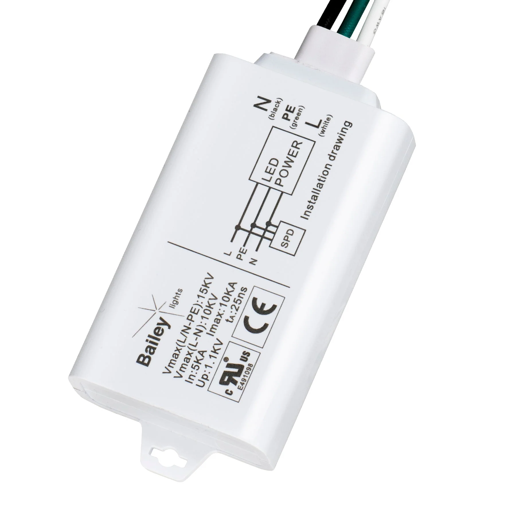 Bailey - 140440 - Surge Protection Device (SPD) 10KV 110-277V IP65