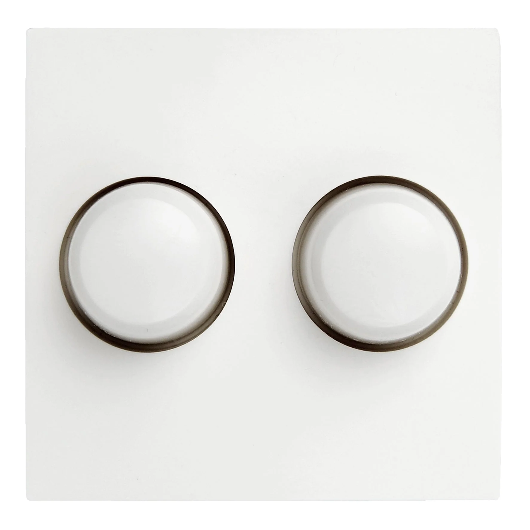 Bailey 141668 - Tradim 0371 Cover+buttons (duo) BJ Balance SI White