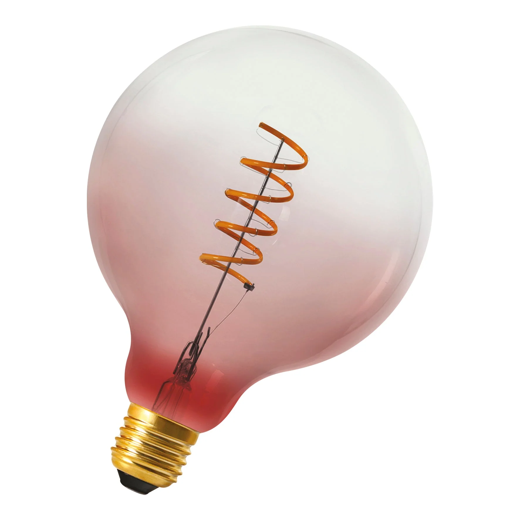 Bailey 142259 - LED Colour Globe E27 4W Pink/Clear