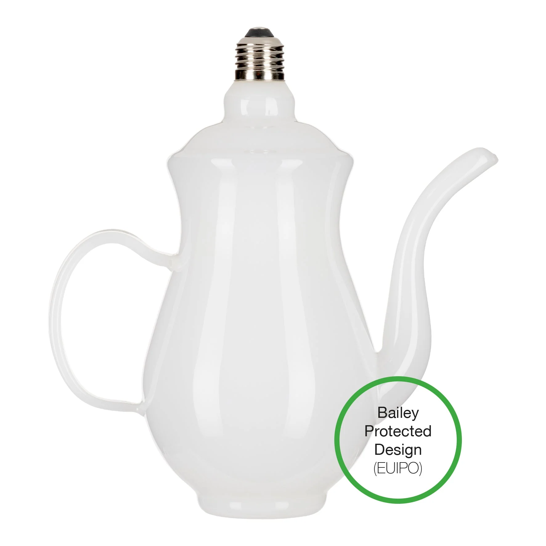 Bailey - 142445 - LED Teapot Chai E27 DIM 4W 220lm 922 Milky