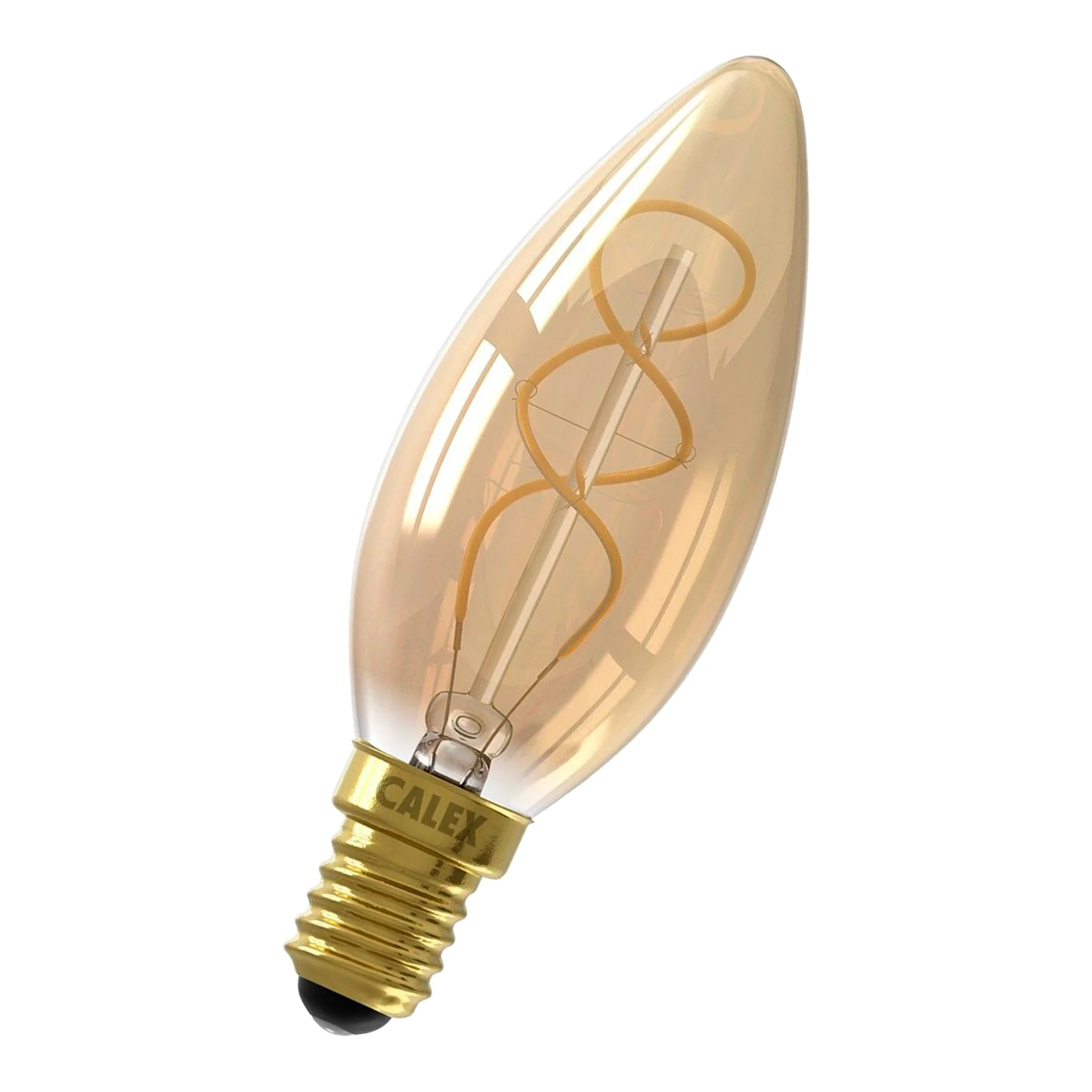 Bailey 142831 - LED Fil C35 E14 240V 4W 2100K Gold Dimm