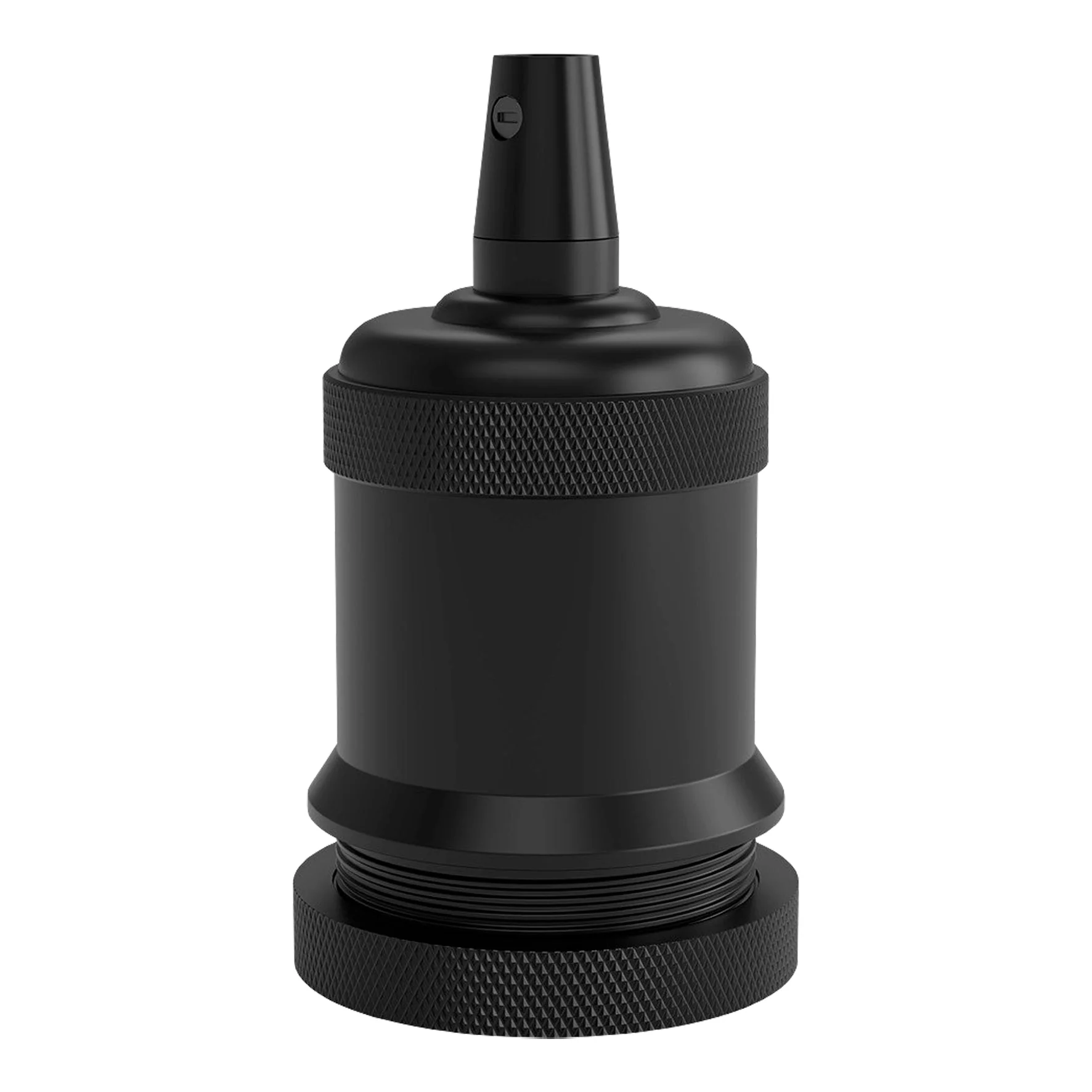 Bailey 143018 - Lampholder E27 Alu Satin Black 50x71mm