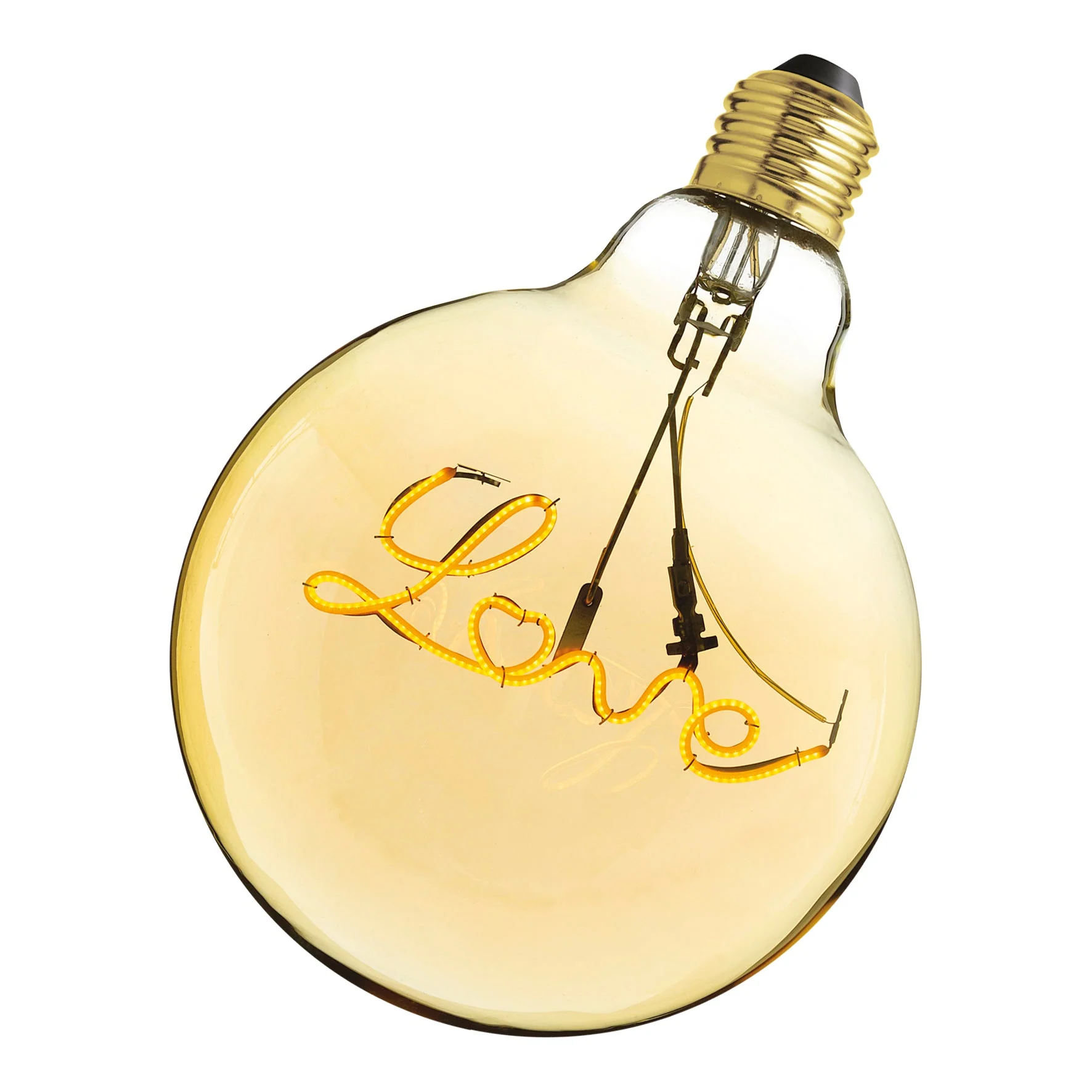 Bailey 143118 - LED FIL Love G125 4W 2500K Gold Dimm