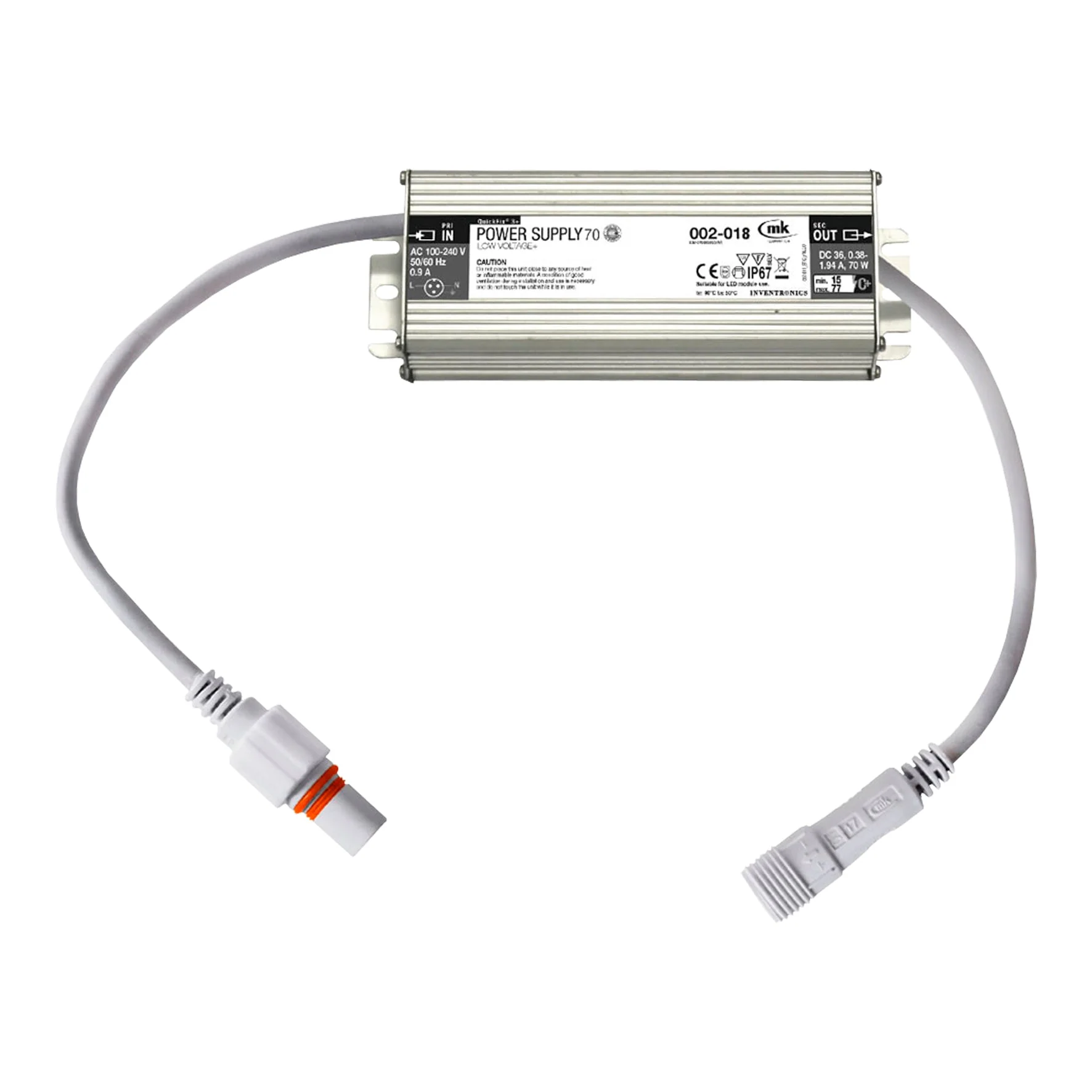 Bailey 143205 - 002-018 QF 3+ 36V Power Supply Max 90W/1975 LEDs