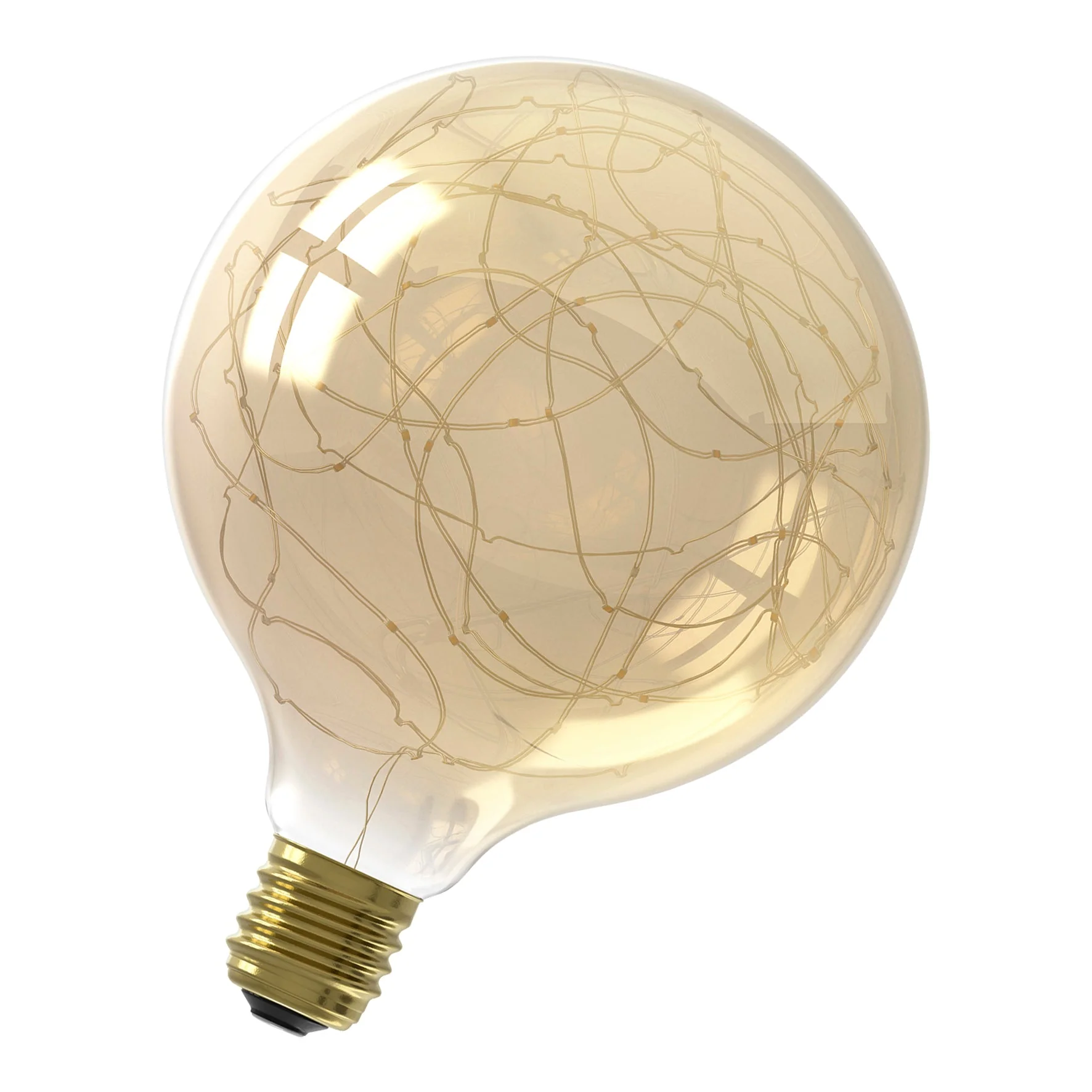 Bailey 143415 - Stars LED G125 E27 240V 1.5W 3000K Gold