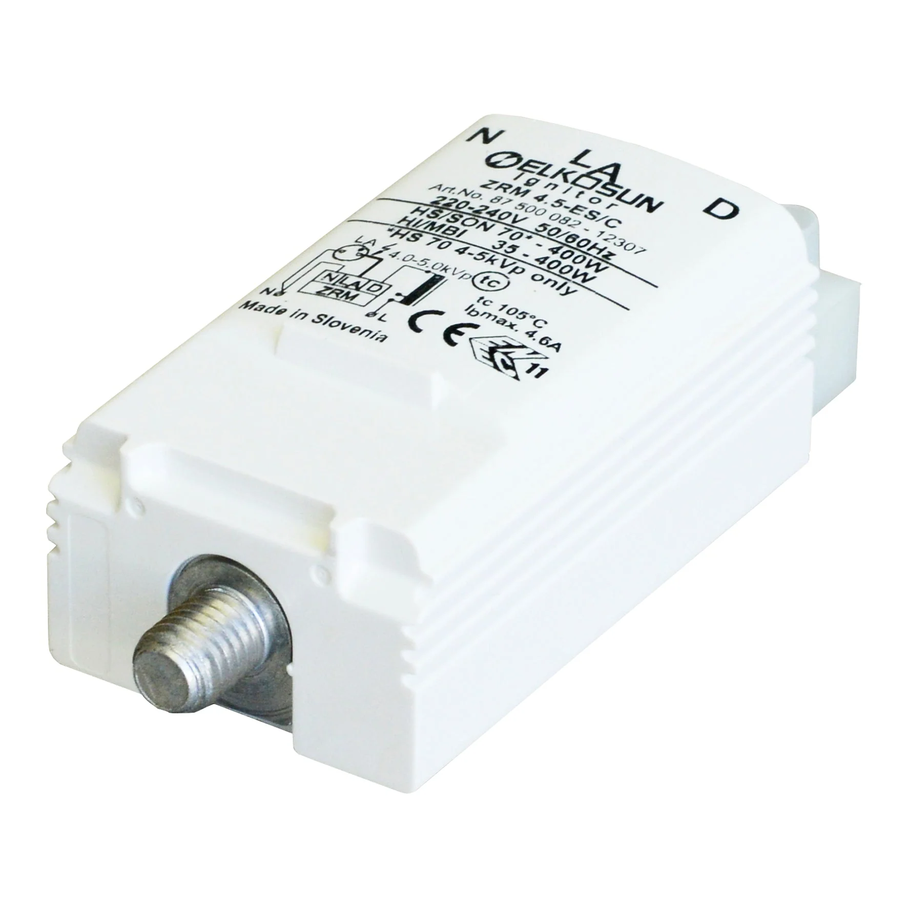 Bailey - 92400040205 - Ignitor ZRM 4.5ES/C for HS 70-400W or HI 35-400W