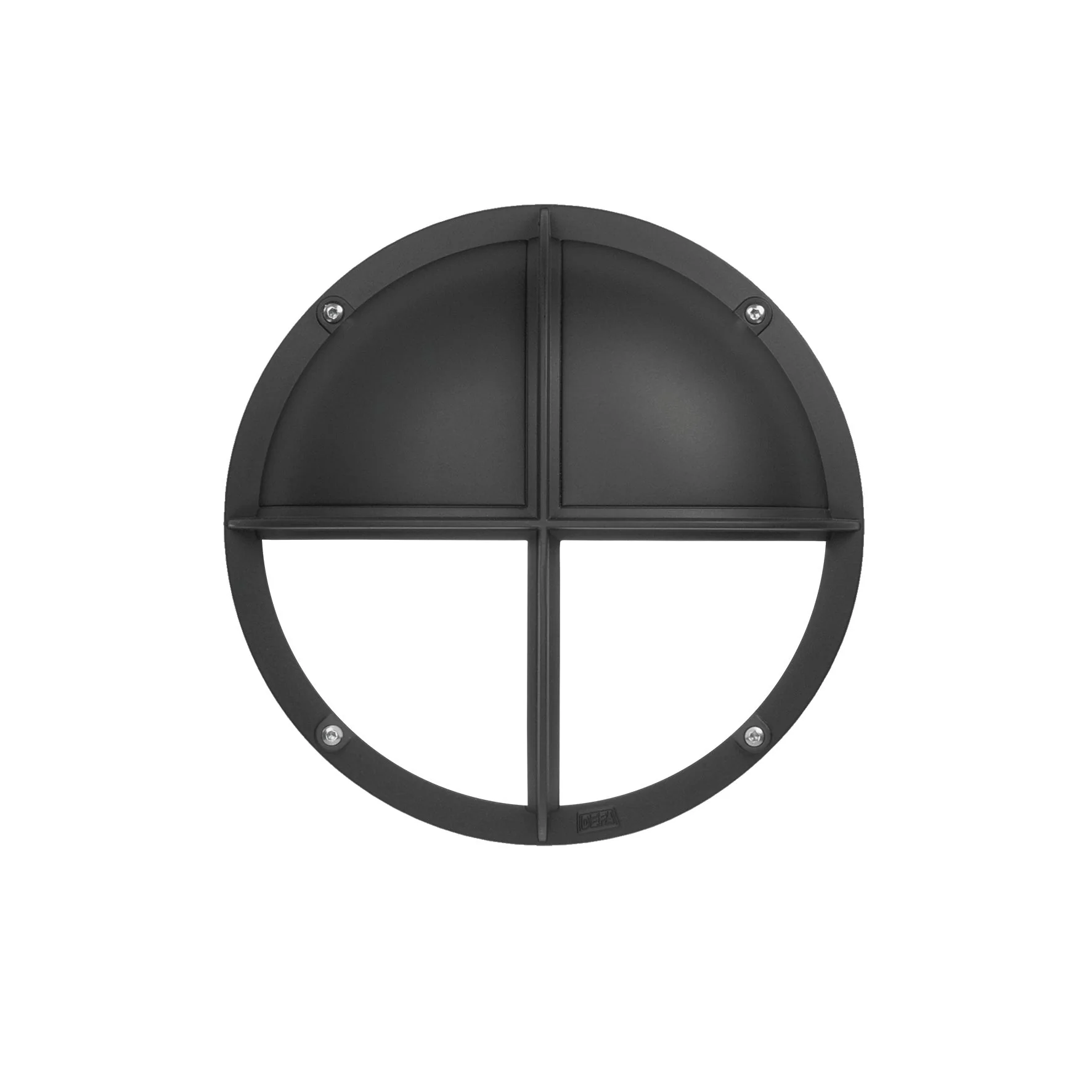 Bailey DEFA105120 - Neptune 001 Half Cover Opal GLS E27 1X60W Black