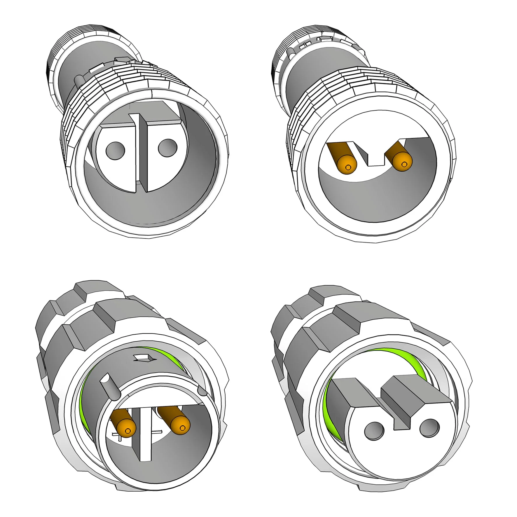 Bailey MKI002799 - Adapter Set QuickFix to QuickFix+ Low Voltage