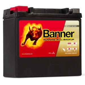 BANNER AUX 14 RUNNING BULL BACKUP AGM BATTERY 51400 (AUX14)