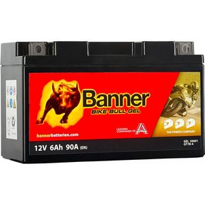 BANNER GT7B-4 BIKE BULL GEL BATTERY (50601)
