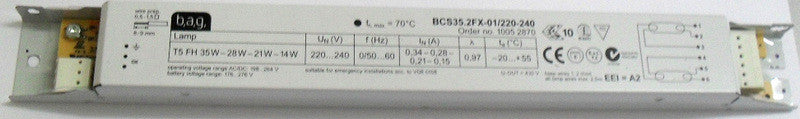 BCS54 1 x 54W T5 - BAG10071781