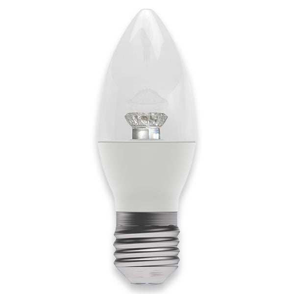 Bell 60573 2.1W LED Dimmable Candle Clear - ES, 4000K 250lm