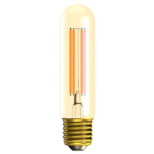 Bell 60817 3.3W LED Vintage Tubular ES, Amber, 2200K - L130mm 365lm