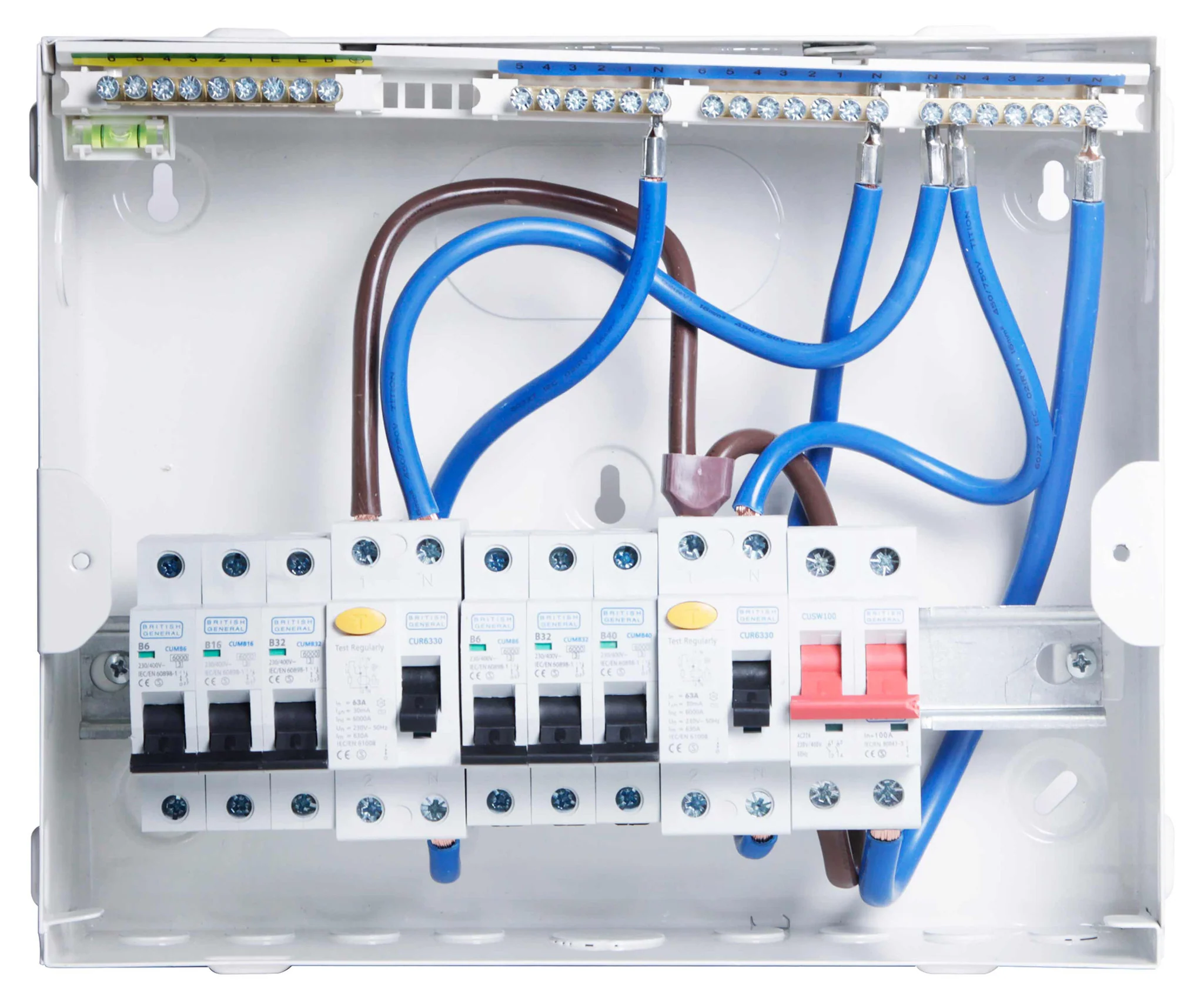 BG CFDP16606 Consumer Unit 6 Way 100A - DISCONTINUED